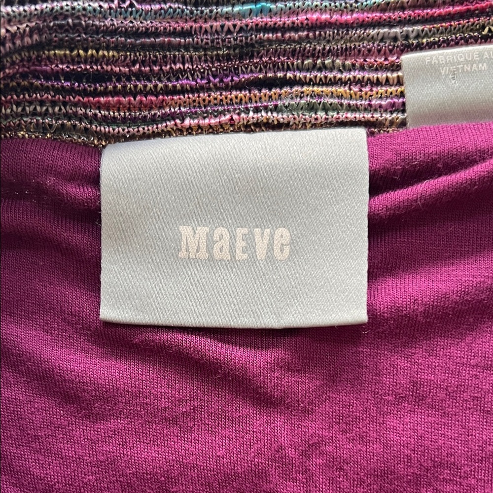 Anthropologie Maeve Multicolor Women's Sweater Midi Skirt - Picture 2 of 9